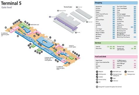 heathrow terminal 5 gate information.